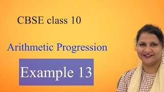 Chapter 5 Arithmetic progressions example 13 CBSE class 10 in Malayalam [upl. by Bigford572]