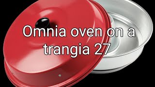 Omnia oven on a trangia 27 [upl. by Vernita]