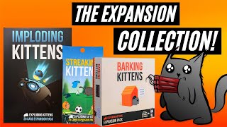 Exploding Kittens Expansion Pack REVIEW COMPILATION [upl. by Us686]