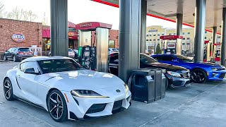 HOW MUCH IT COSTS TO FILL UP MY MK5 SUPRA [upl. by Cull]