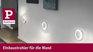 Einbaustrahler für die Wand [upl. by Meletius]