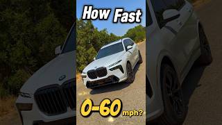 How Fast is the 2024 BMW X7 xDrive40i [upl. by Assek]