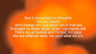 Macklemore Wings Lyrics on screen [upl. by Kaltman]