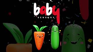 Funky Veggies Dance Party 🌽🥕  Fun amp Colorful Moves for Kids 🎉 highcontrast visualstimulation [upl. by Vick160]