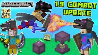 ENDER FIGHTERS WHAT THE SHULKER Minecraft 19 Combat Update FGTEEV Dad vs Sons Battle [upl. by Lasko]