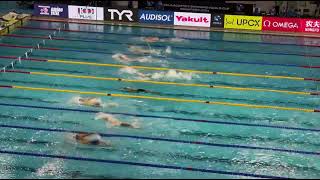 THOMAS CECCON WSC Singapore 2024 100 backstroke final 4968 [upl. by Ellecrag]