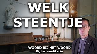 27e zondag door het jaar A Welk steentje Diaken Han Hartog aan het Woord bij het Woord [upl. by Nefen]