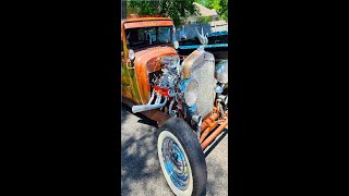 Vintage Rusty Chevy Hot Rod [upl. by Svetlana]