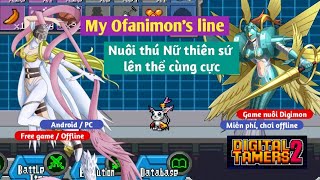 Digimon Offline  Tailmon Gatomon lên Ophanimon  Digital Tamers 2 [upl. by Esiole279]