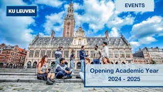 Livestream Opening Academiejaar 20242025 [upl. by Matthew384]