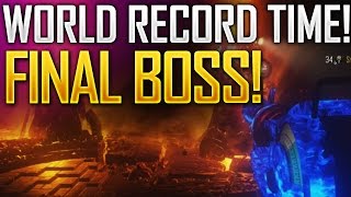 DER EISENDRACHE BOSS FIGHT IN 6 MINUTES SOLO EASTER EGG [upl. by Lemar]