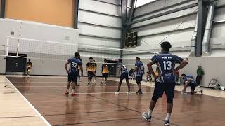 ALBERTA COMMUNITY VOLLEYBALL 2024 MASC VS EVC SET 1 [upl. by Rheba]