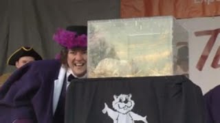 RECAP Wiarton Willies Groundhog Day Prediction 2018  LIVE from Wiarton Ontario [upl. by Sida]