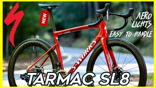 Specialized tarmac SL8 2024  lightweight roadbike evolution or revolution [upl. by Arymas]