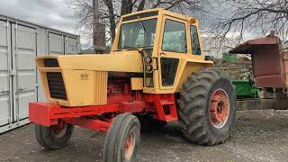 Case 1370 Model Row Crop Tractor  83L  6cyl  158 Hp Diesel Engine  Mfg 197178 in Racine WI [upl. by Ahtebbat214]