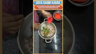 How to Make Delicious Soya Shami Kabab  Healthy amp Easy Vegetarian Recipe  SoyaShamiKabab [upl. by Arze]