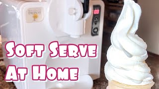 Make Soft Serve Ice Cream At Home [upl. by Thorman]