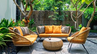 Modern Patio Ideas for a Stunning Garden Trendy Backyard Landscape Design [upl. by Acnoib]