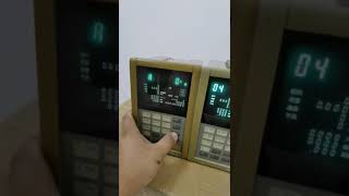 Unipulse F800 Weighing Controller Display Test video [upl. by Meisel]