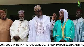 SHEIK IMRAN ELEHA AND AMIR QUMARUDEEN AJALA AT OPENING CEREMONY OF SAVE YOUR SOUL INTERNATIONAL SCH [upl. by Nigrom]