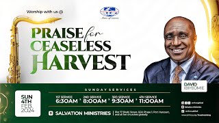 Praise For Ceaseless Harvest  Sunday Services  Sunday 4th February 2024 [upl. by Suhpoelc]