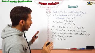 Exercice 5 de lespaces vectoriels [upl. by Cirted]