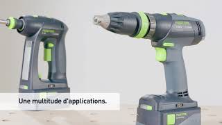 Perceusevisseuse sans fil T 183  C 18  Festool [upl. by Renick821]