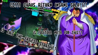 CHAOS RETURN INSANE SOLO easy strat  AWTD [upl. by Giarc]