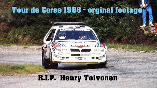 Tour de Corse 1986 new  and never seen on TV [upl. by Jb]