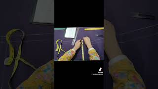 Airline frock cutting✂️ full video on YouTube ytshort ytshortsindia ytviral [upl. by Spevek]