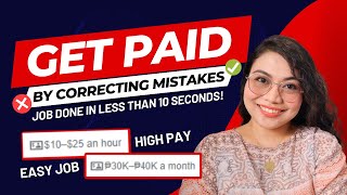 Earn 25HR P14K NONVOICE ONLINE JOB Easy amp JOB DONE in LESS THAN 10 SEC [upl. by Siroval]