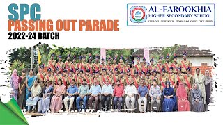 SPC PASSING OUT PARADE 202224 BATCH II ALFAROOKHIA HSS CHERANELLOORE [upl. by Aihsar]