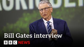 COP28 Bill Gates on climate optimism wealth and the human condition  BBC News [upl. by Carder782]