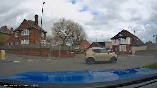 Idiot Doesnt Give Way To The Right On Roundabout UK Bad Drivers Road Rage observations [upl. by Ennairak790]