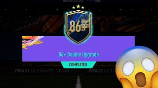 86 DOUBLE UPGRADE SBC PACK FIFA 21 86 DOUBLE UPGRADE SBC COMPLETE [upl. by Lindsley]