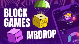 BLOCK GAMES AIRDROP CONFIRMADO GANA PUNTOS😱 [upl. by Hale]