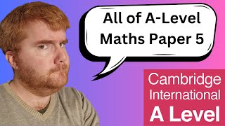 All of A Level Maths Paper 5 Statistics 1 In 2 Hours [upl. by Ahsemo]