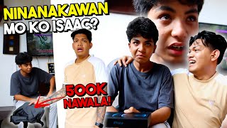 MAGNANAKAW PRANK KAY ISAAC  SURPRISE IPHONE [upl. by Tegdirb]