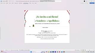 TutorialComo hacer una invitacion con remitente individual en Word [upl. by Namref150]