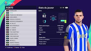 PES 2021 FC PORTO players  December 2023 [upl. by Muncey]