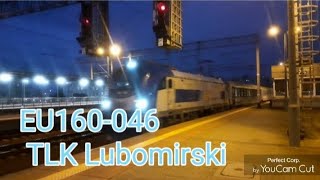 EU160046 z TLK Lubomirski Zakopane  Gdynia Gł kończy bieg 08102024 [upl. by Gitel155]