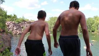 St Cloud Quarries Cliff Jumping [upl. by Llemor]