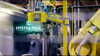 HysterYale Group fabriek in Craigavon NoordIerland  corporate film  Gobsmacked® 2016 [upl. by Lacram]