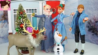 Frozen Olafs Adventure Dolls amp Toys  NEW Frozen Holiday Movie [upl. by Suillenroc]