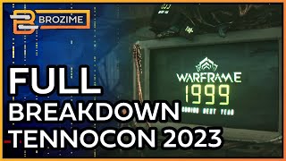 Warframe 1999 Soulframe Dagath and more  Tennocon 2023 Breakdown [upl. by Adnilemreh]