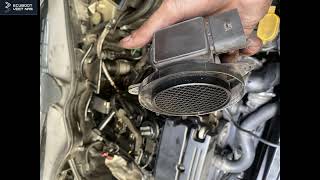 Fixing Engine Too Rich Fault on Mercedes C180 Kompressor [upl. by Wayne]