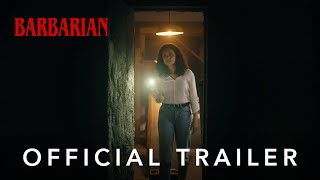 BARBARIAN  Official Trailer  In Theaters September 9 [upl. by Tlok407]