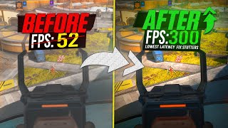 Apex Legends FPS increase Guide SEASON 18 BEST SETTINGS 📈✅ [upl. by Barkley]