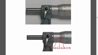Ölçme tekniği mikrometre okuma [upl. by Nahtam664]