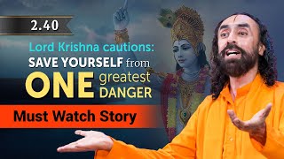 The one MOST POWERFUL Story that will CHANGE your Life  Swami Mukundananda  Bhagavad Gita 2 40 [upl. by Panta]